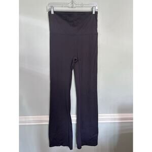 Danysu Flare Leggings Yoga Pants Size S Deep Plum High Waist